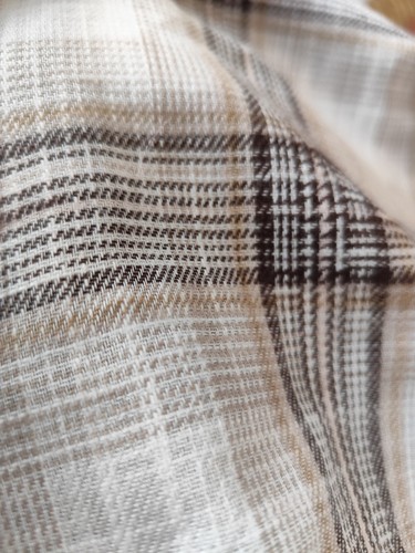 Dressmaking fabric check - fabric,