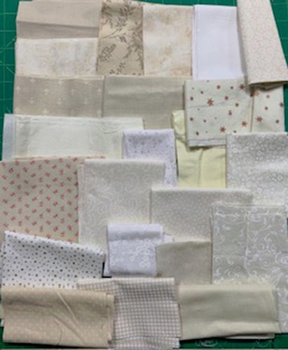 Branded cream white scrap - cream,