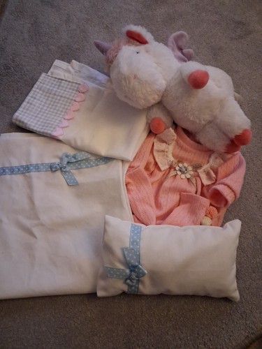 Baby dolls outfit and - outfit, bedding