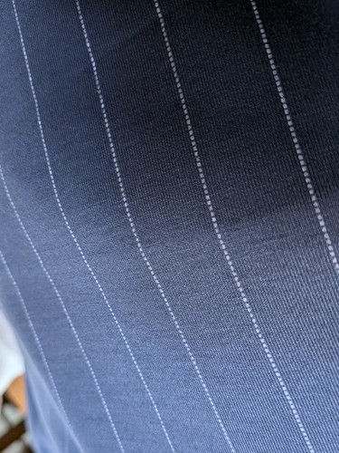 Dressmaking fabric pinstripe - dressmaking,