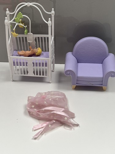 Vintage barbie nursery - barbie, chair